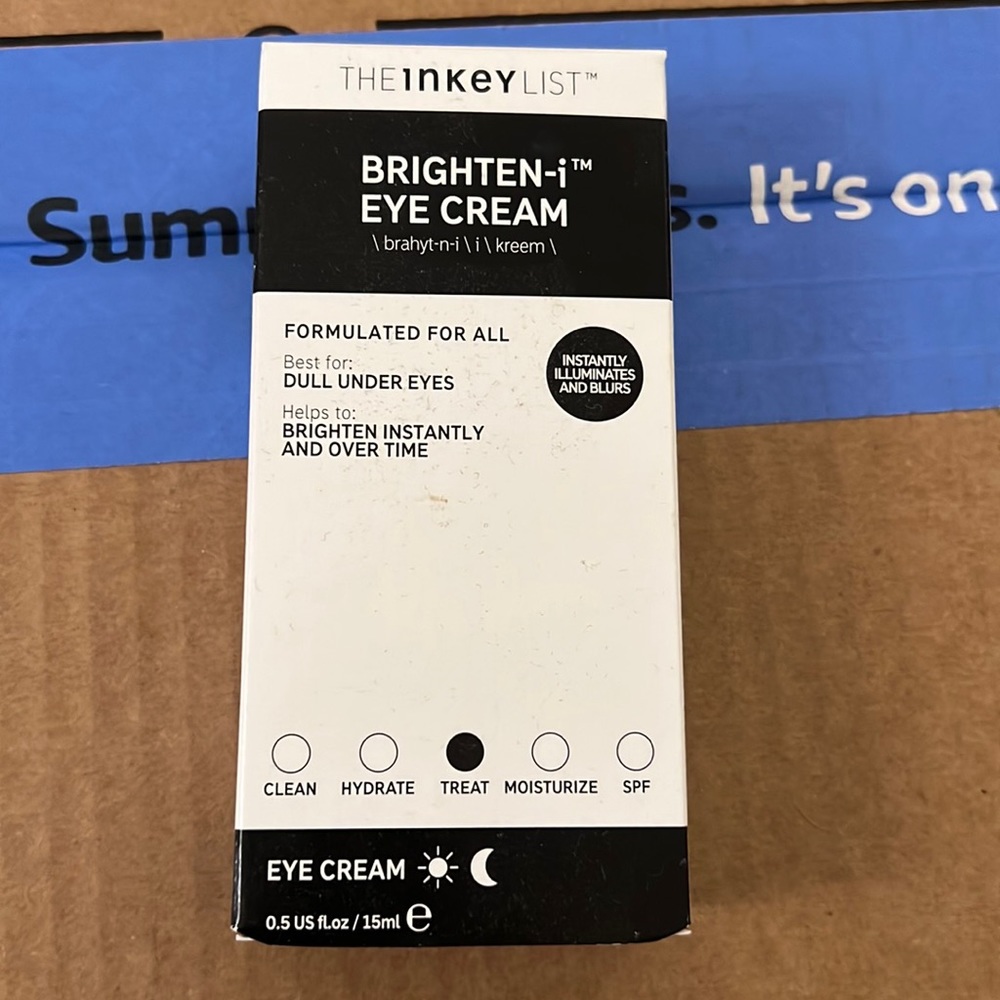 The Inkey List - Brighten-i Cream (brand new in box)